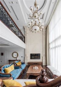 Thi công nội thất chung cư gỗ óc chó cao cấp DUPLEX tại Mandarin