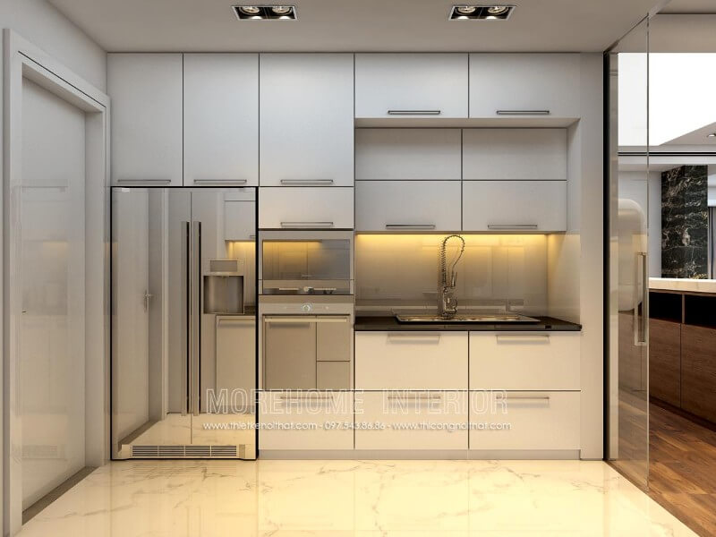 Mẫu thiết kế tủ bếp đẹp - Morehome