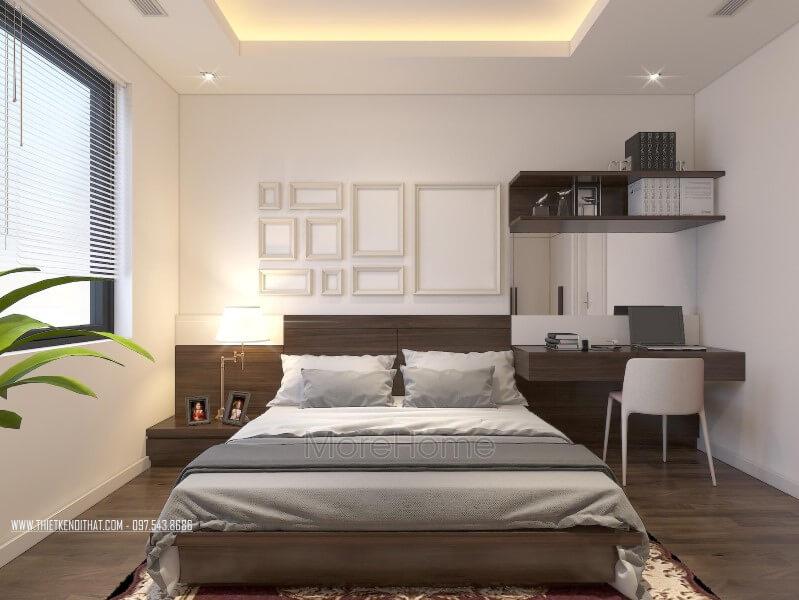 Giường ngủ chung cư hiện đại Giường ngủ chung cư hiện đại