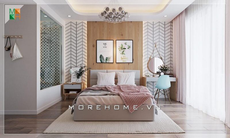 Giới thiệu mẫu thiết kế nội thất phòng ngủ đẹp hiện đại, sang trọng cho chung cư, nhà phố, biệt thự.
